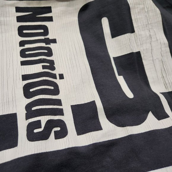 VINTAGE Winterland Biggie Smalls T-Shirt Tee Notorious B.I.G. Puppet Strings 90s - Picture 3 of 9